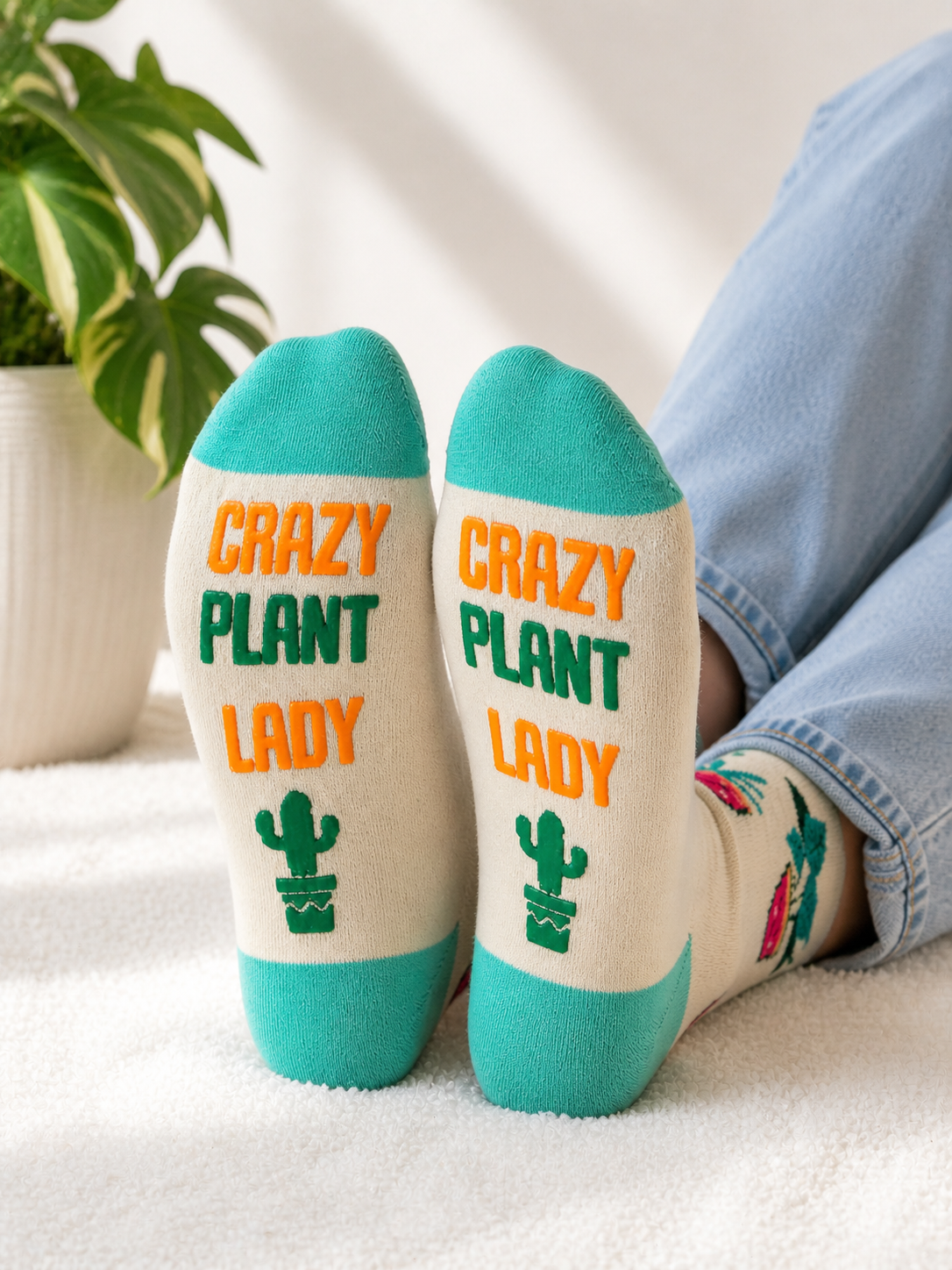 Ponožky Crazy Plant Lady