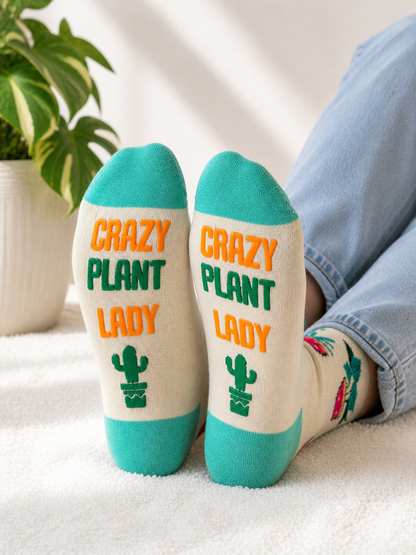 Ponožky Crazy Plant Lady